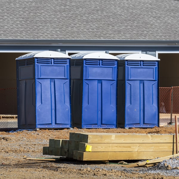 how do you ensure the porta potties are secure and safe from vandalism during an event in Kinde